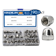 DIN 1587 Stainless Steel Hexagon Cap Nuts M3 M4 M5 M6 M8 M10 M12 Hex Domed Cap Nut